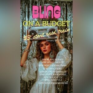 Bling on a budget! 5PM EST